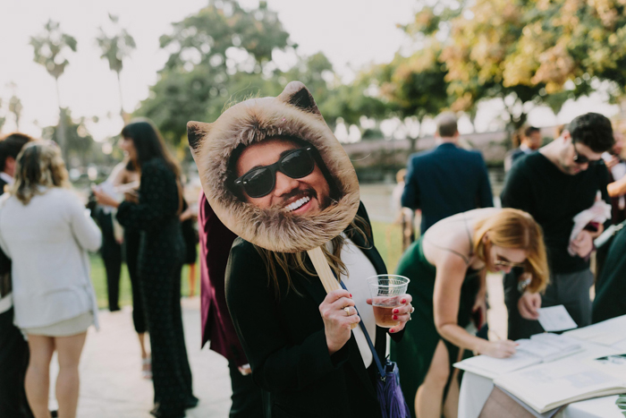 Colorful Retro Santa Barbara Wedding at Carousel House