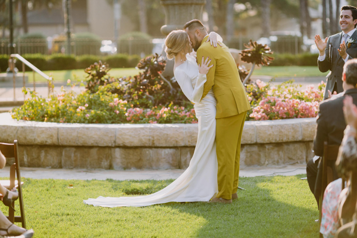 Colorful Retro Santa Barbara Wedding at Carousel House