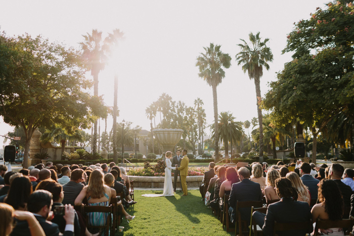 Colorful Retro Santa Barbara Wedding at Carousel House