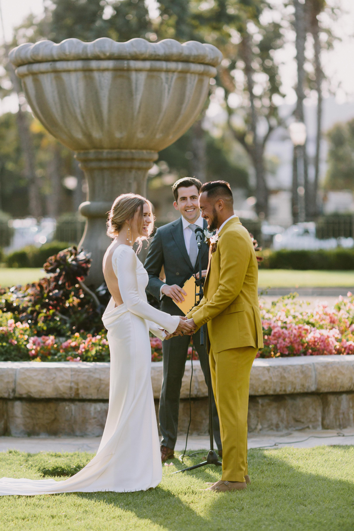 Colorful Retro Santa Barbara Wedding at Carousel House