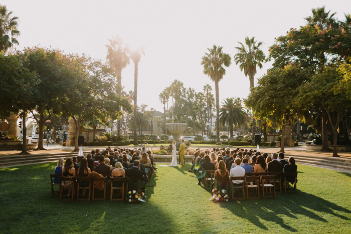 Colorful Retro Santa Barbara Wedding at Carousel House