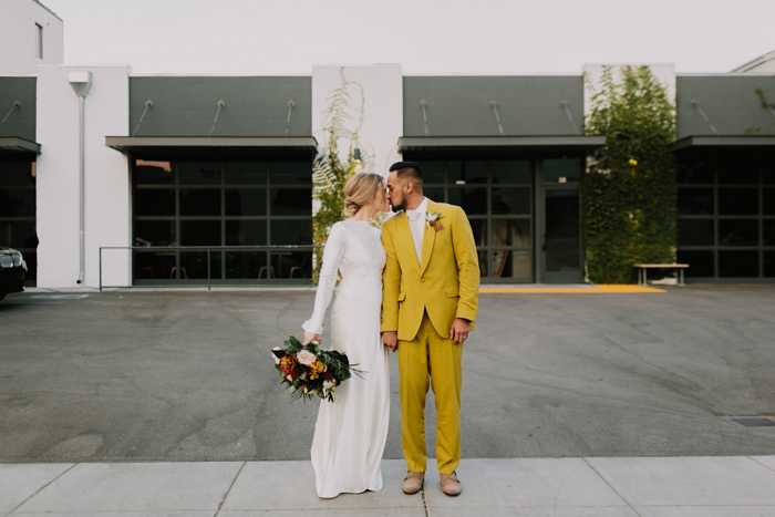 One Couple's Beautiful Winter Wedding in Santa Barbara, California