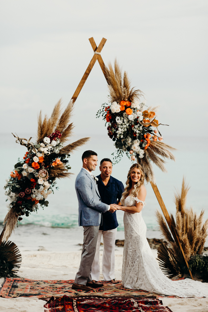 Eclectic Romantic Playa del Carmen Wedding at Hotel Xcaret | Junebug ...