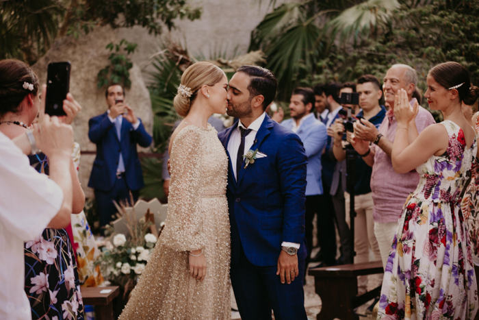 Festive Persian Wedding in Tulum at Saasil Kantenah | Junebug Weddings