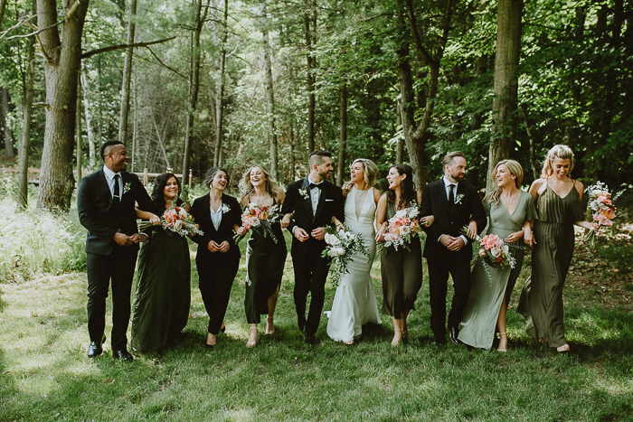 Italian Influenced Whispering Springs Wilderness Wedding *