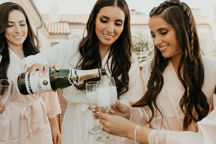 Classy Cool California Wedding at The Villa del Sol | Junebug Weddings