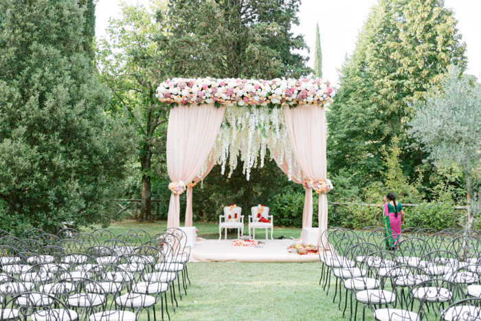 Colorful Italian Indian Wedding at Il Borro *