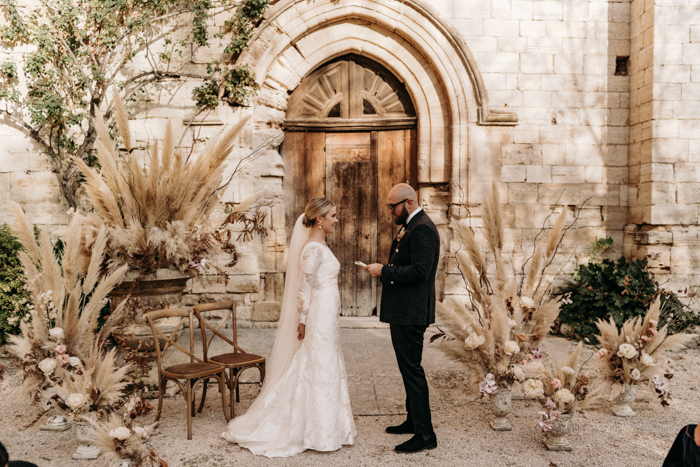 Eclectic French Mansion Wedding at Château Grimaldi *