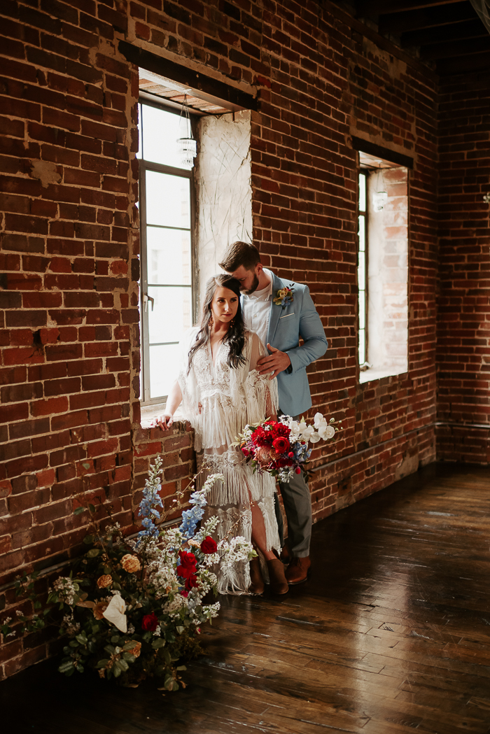 Loft 1023 Botanical Meets Industrial Wedding Junebug Weddings