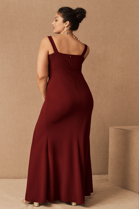 BHLDN Adena Dress Red