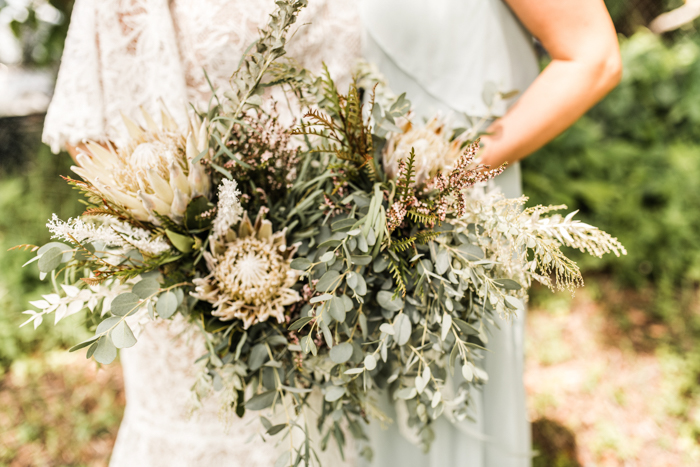 Big Fake Wedding Bridal Party Florals