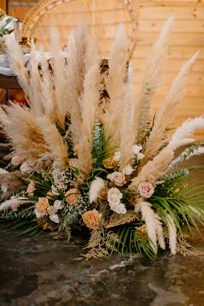 Big Fake Wedding Floral Arrangement