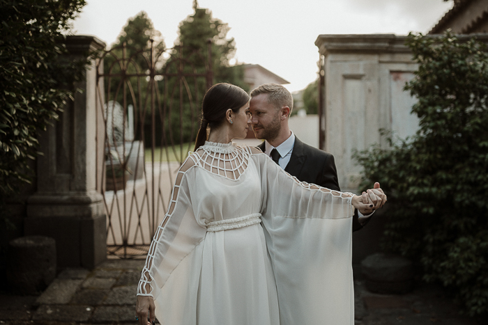 Traditional sicilian 2025 wedding dress