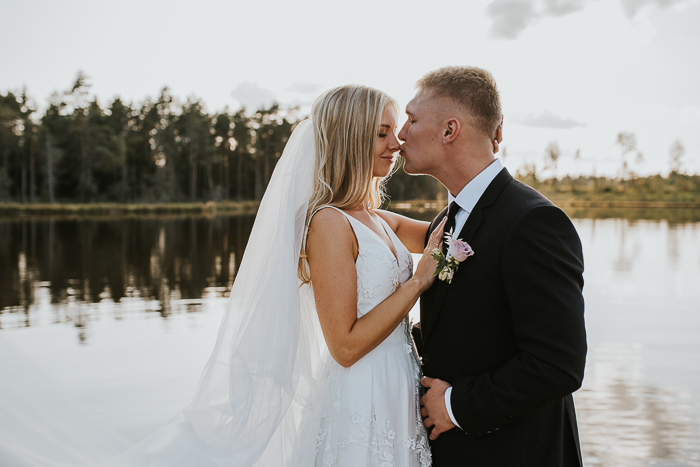 Intimate Blush and Gold Wedding at Annas Hotel Junebug Weddings