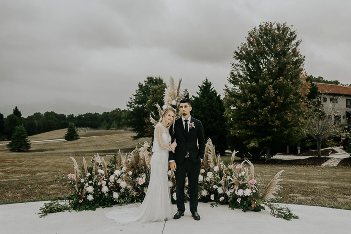 Intimate Neutral South Carolina Wedding at Hotel Domestique *