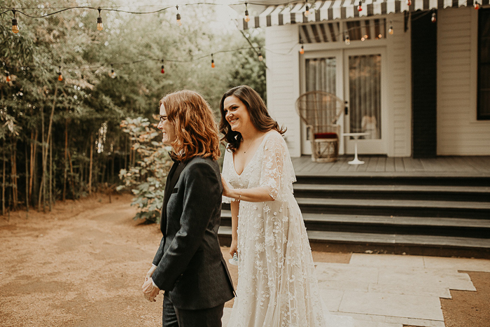 Intimate and Soulful East Austin Outdoor Wedding