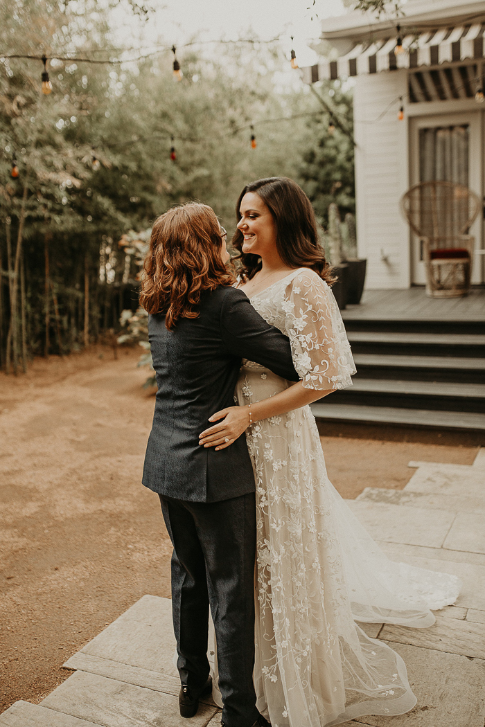 Intimate and Soulful East Austin Outdoor Wedding