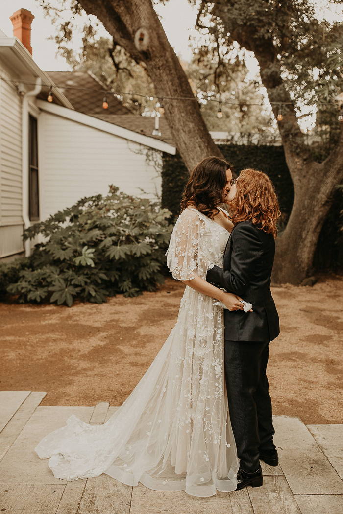 Intimate and Soulful East Austin Outdoor Wedding