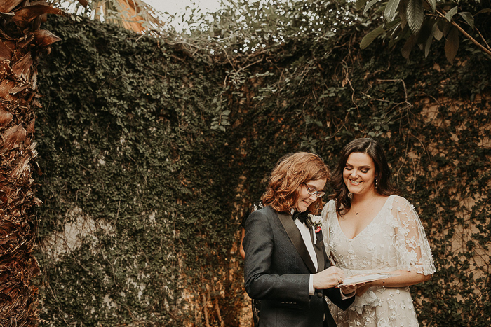 Intimate and Soulful East Austin Outdoor Wedding