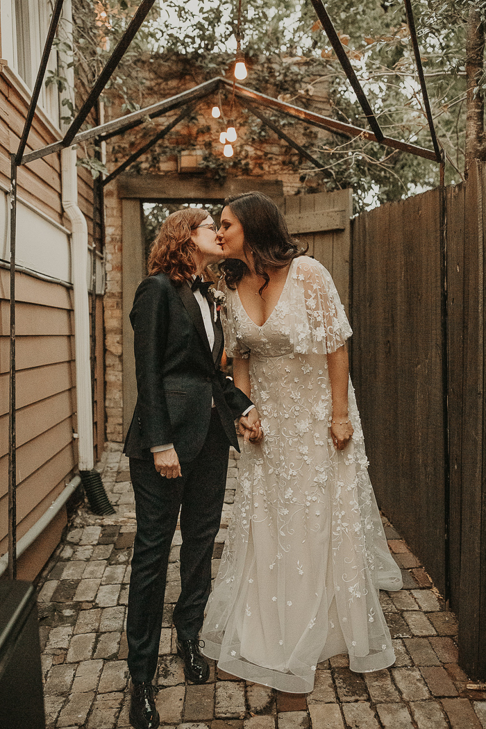 Intimate and Soulful East Austin Outdoor Wedding