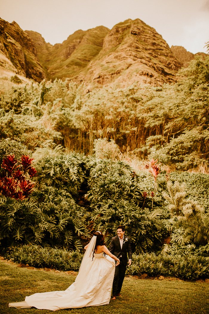 secret island kualoa ranch wedding