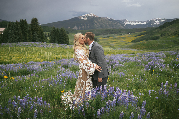 Pink Boho Crested Butte Wedding at Cement Creek Ranch *