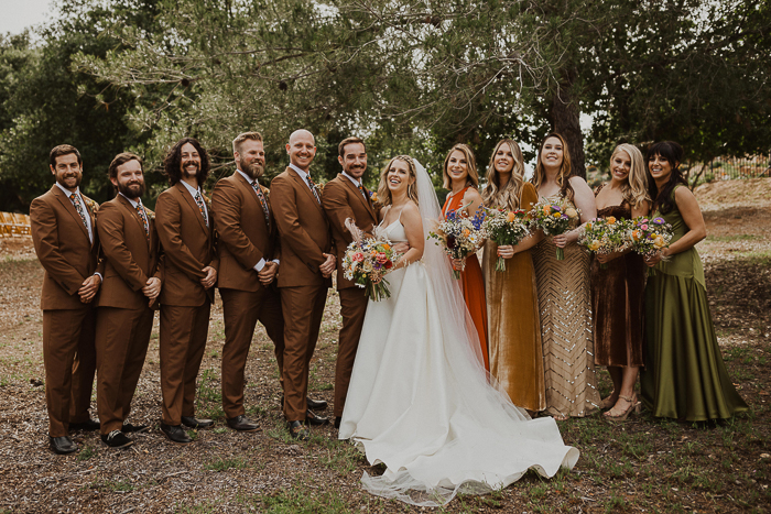 This Funky 70s Inspired Wedding is a Modern Blast From the Past