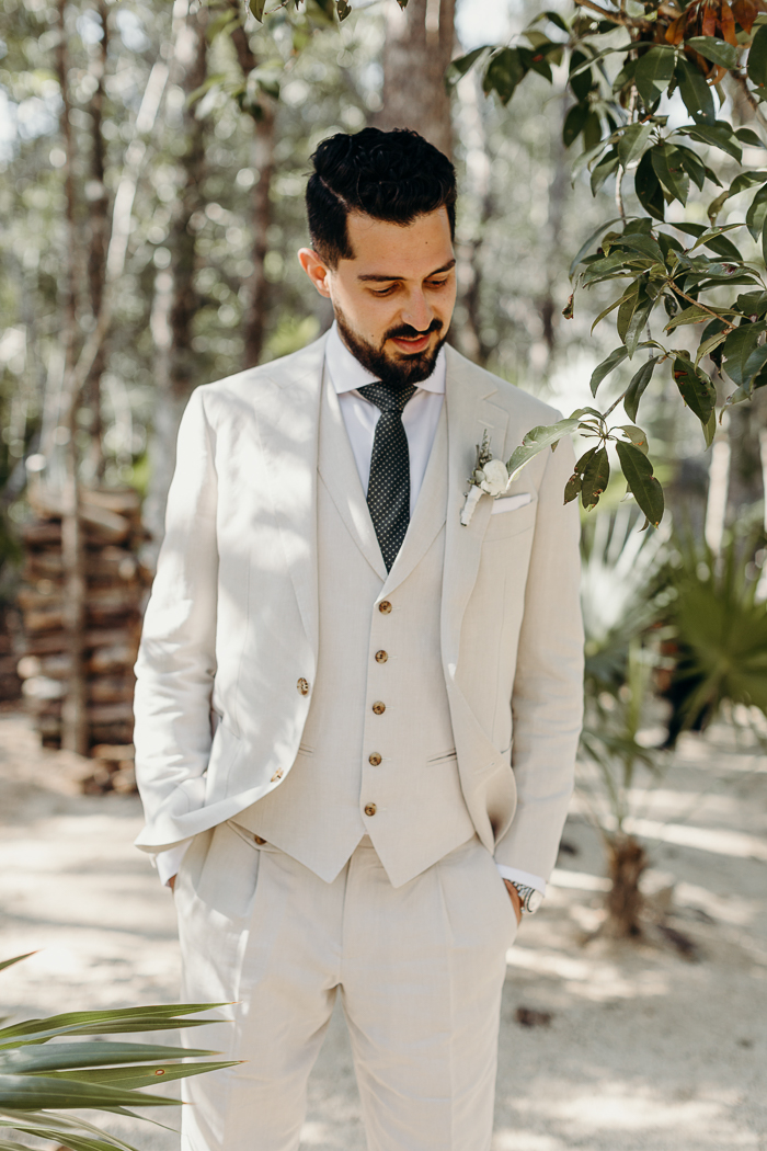 Tropical Chic Kima Tulum Destination Wedding | Junebug Weddings