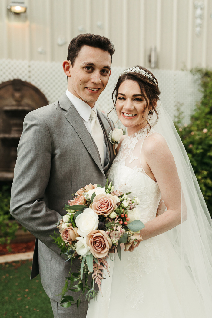 Vintage-Inspired Wedding at Rose Garden Estate | Junebug Weddings