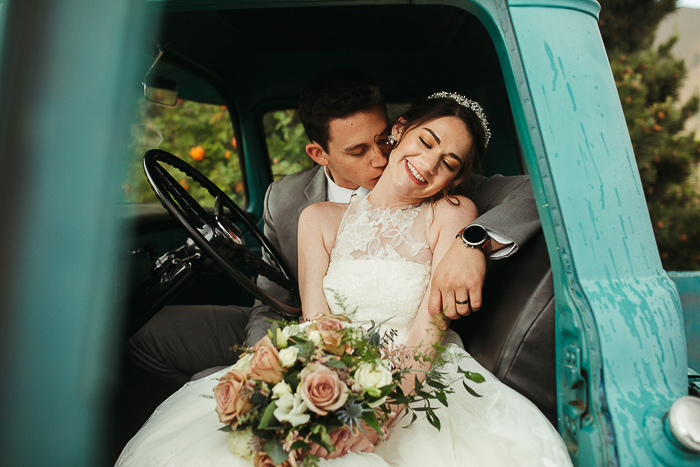 Vintage-Inspired Wedding at Rose Garden Estate *