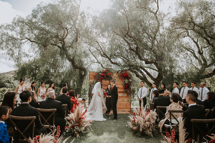 modern chinese wedding reception