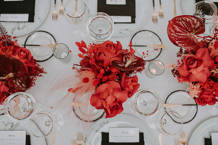 modern chinese wedding decoration