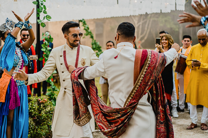 Culturally Vibrant Indian-Mexican Fusion Wedding | Junebug Weddings