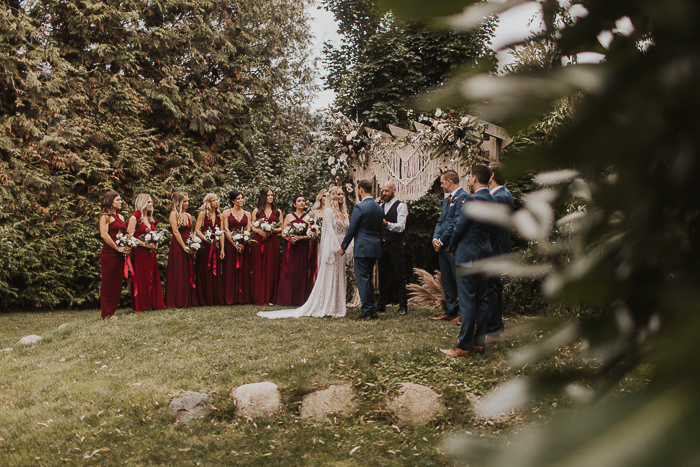 Magical Casual Garden Wedding at Woodbridge Ponds