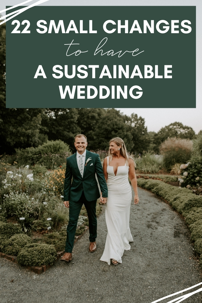 20 Small Changes to Have a Sustainable Wedding