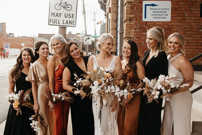 Warm, Cozy Dallas Wedding at Brake & Clutch *