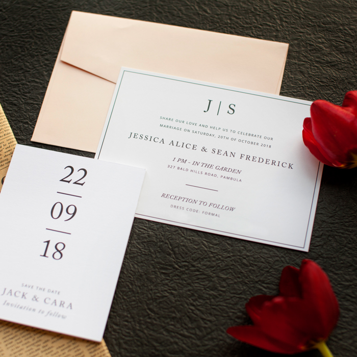 Paperlust’s Save the Date Cards *