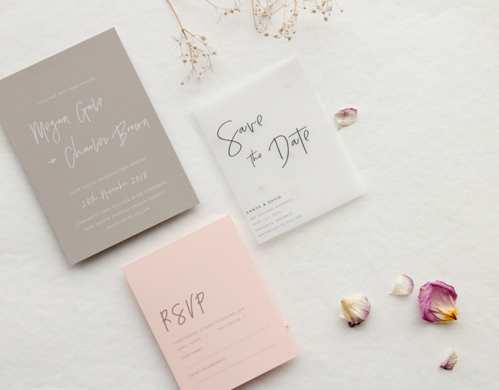 Paperlust's Save the Date Cards