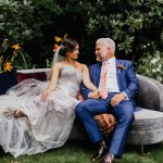 Old Hollywood Glam Inspired Portland Backyard Wedding