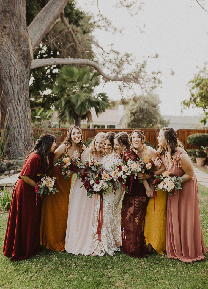 Boldly Boho La Jolla Wedding at Calumet Park | Junebug Weddings