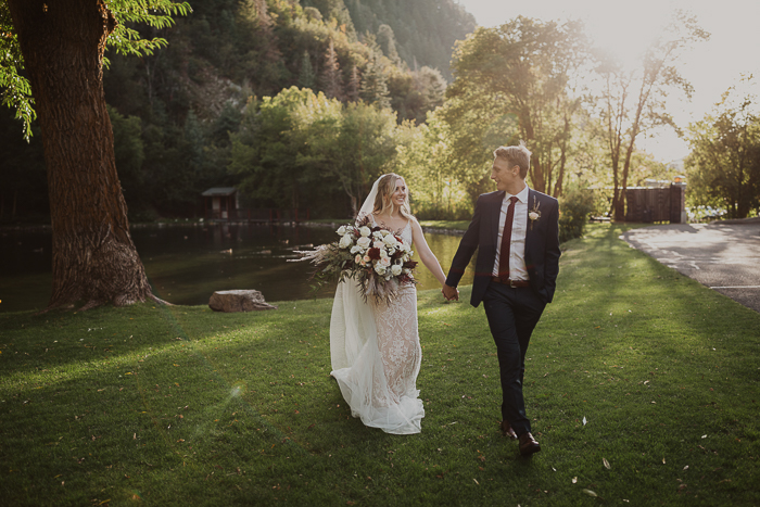 Fall Utah Mountain Wedding at Log Haven *