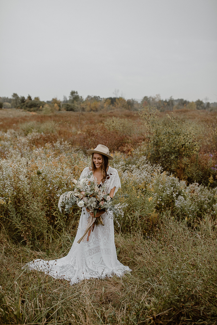 Folksy Hudson Valley Backyard Wedding at Windrift Hall | Junebug Weddings