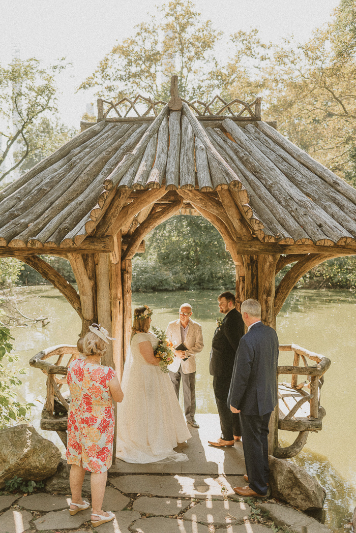 Diana and Aaron's Elopement Wedding in Wagner Cove, Central Park