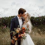 Rustic Fall Backyard Wedding in Manitoba