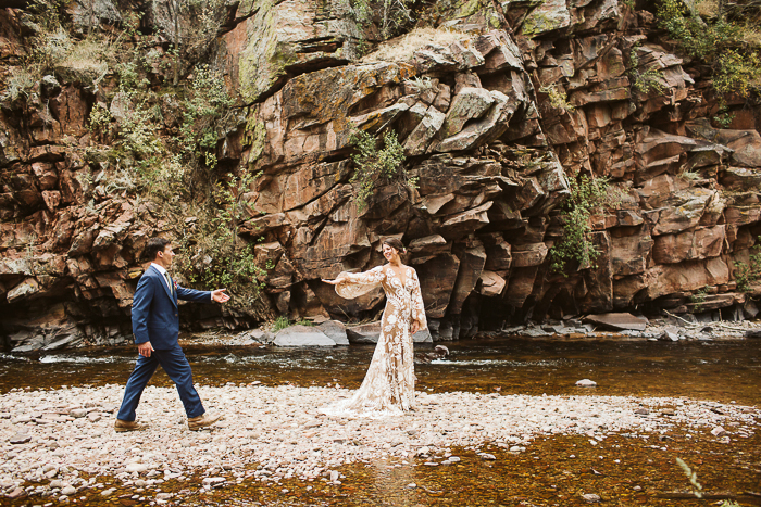 Super Colorful Colorado Wedding at River Bend *