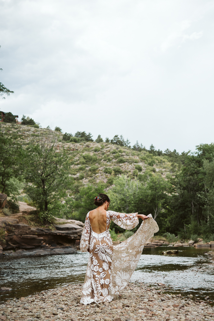 Super Colorful Colorado Wedding at River Bend