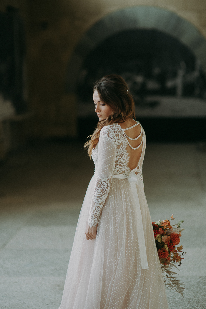 This European Fall Wedding Blends Boho and Feminine Styles LaptrinhX