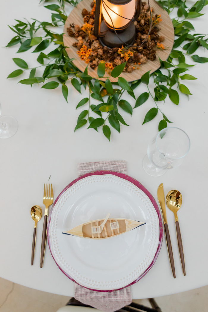 Ally Fraustro Photography canoe place setting