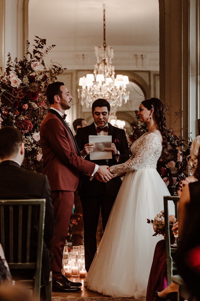 Cercle Suédois Parisian Autumn Wedding | Junebug Weddings