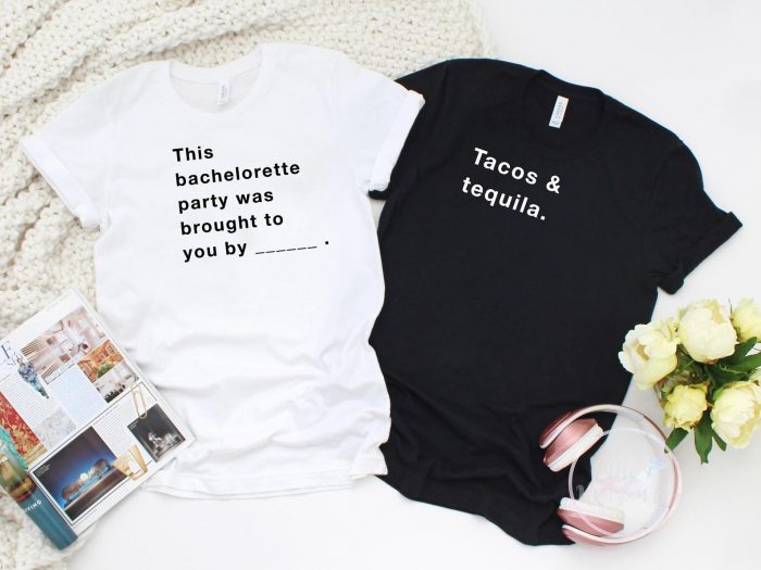 Bachelorette Party Shirts and Outfit Ideas | Junebug Weddings